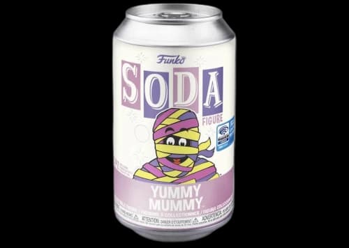 Funko Soda Ad Icons Yummy Mummy WonderCon Exclusive Figure Sealed Can