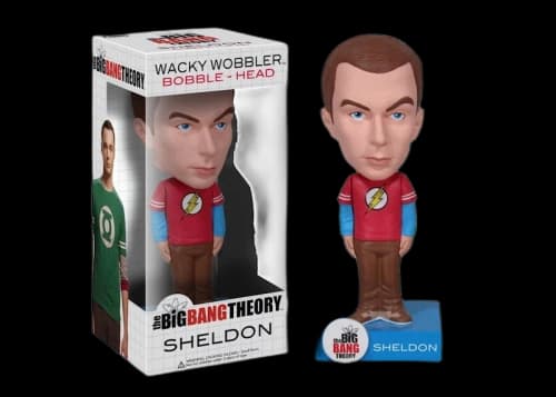 Funko Wacky Wobbler The Big Bang Theory Sheldon Bobble-Head