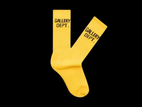 Gallery Dept. Clean Socks Yellow