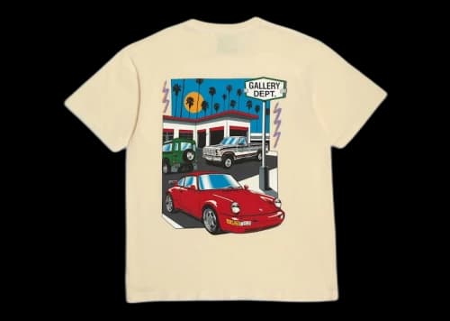 Gallery Dept. Drive Thru Boxy Fit Tee Cream