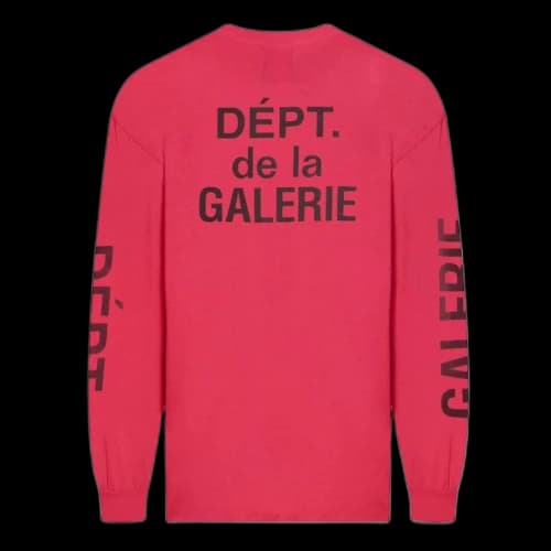 Gallery Dept. French Collector L/S T-Shirt Red
