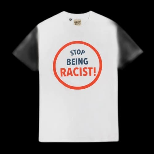 Gallery Dept. Stop Being Racist T-shirt White