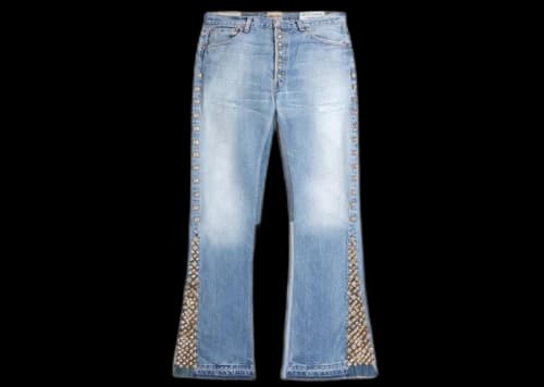 Gallery Dept. Studded La Flare Jeans Indigo