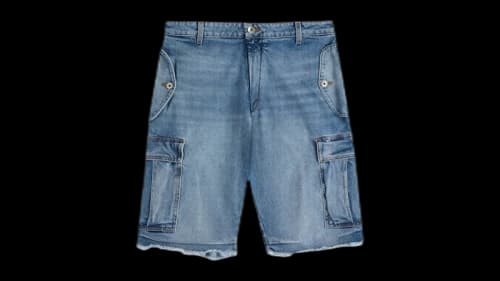 Gallery Dept. Theo Shorts Medium Washed Indigo