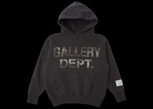Gallery Dept. Vintage Kids Pullover Hoodie Black