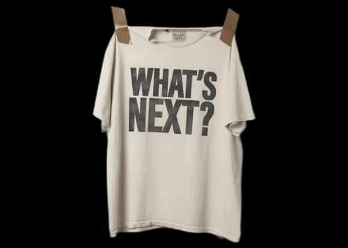 Gallery Dept. Whats Next Tee Archival White