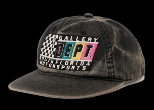 Gallery Dept. x Miami International Autodrone "Miami Grand Prix" DEPT Motorsports Hat Vintage Black