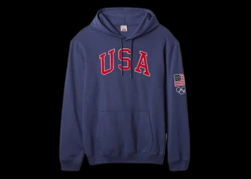 Gap Team USA Hoodie Washed Navy
