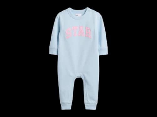 Gap x Sandy Liang Women's Baby VintageSoft Logo One-Piece Harbor Blue