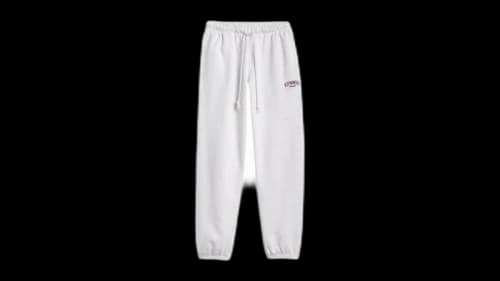Gap x Summer Fridays Heavyweight Relaxed Logo Joggers Pale Heather Grey