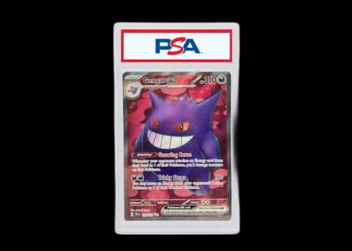 Gengar ex 2024 Pokémon T.FEN Ultra Rare #193/162 (PSA or BGS Graded)