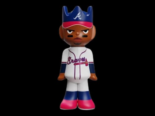 ghostwrite x MLB "Game Face" 2025 Ronald Acuna Jr 100%