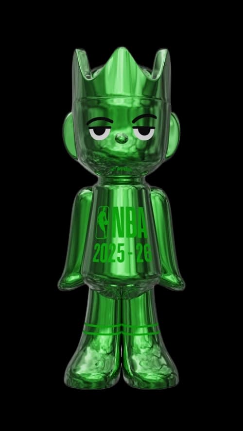 ghostwrite x NBA 2025-26 Season Emerald Trophy 100% ghost (Edition of 25)