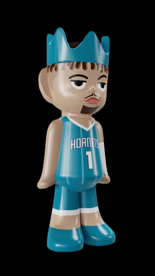 ghostwrite x NBA 2025-26 Season Lamelo Ball 100% ghost