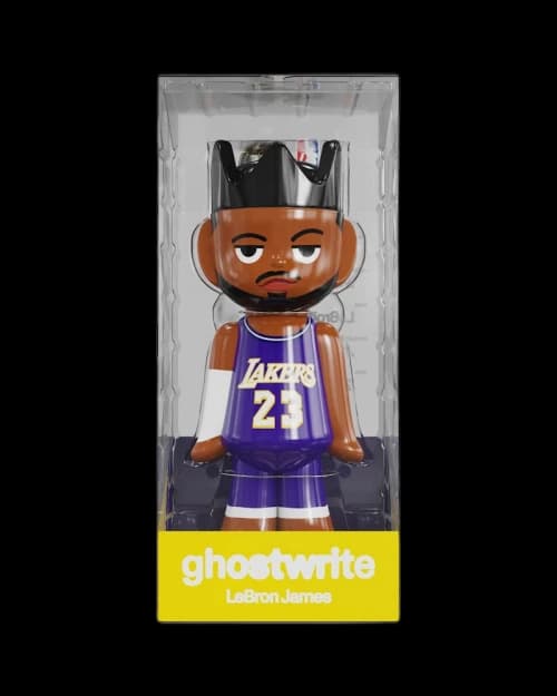 ghostwrite x NBA "LeBron James" 400% 2026 (Edition of 100)