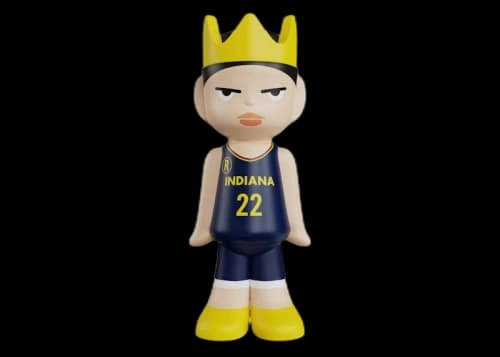 ghostwrite x WNBA "Game Face" 2024 Caitlin Clark 100% (Edition of 800) Base