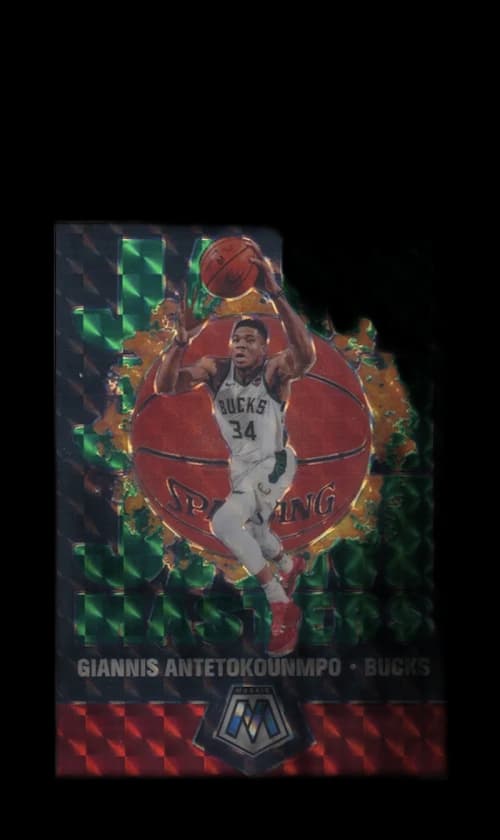 Giannis Antetokounmpo 2019 Panini Mosaic Jam Masters Green #19 (PSA or BGS Graded)