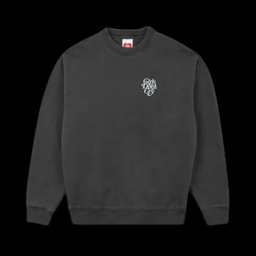 Girls Don't Cry Washed GDC Logo Crewneck Black/Blue