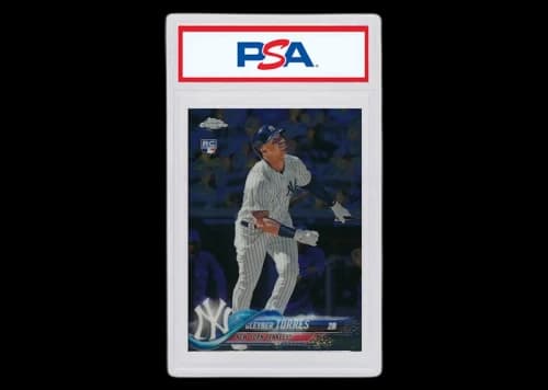 Gleyber Torres 2018 Topps Chrome Update Rookie #HMT9 (PSA or BGS Graded)