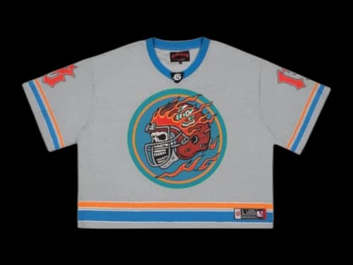 Godspeed First Down Jersey Grey/Blue/Orange