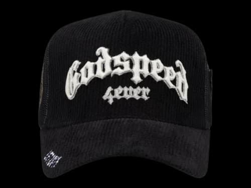 Godspeed GS Forever Trucker Hat Black Corduroy