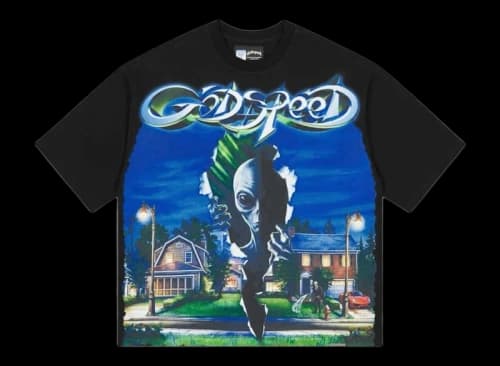 Godspeed Neighborhood Watch T-shirt Black