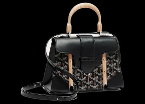Goyard Saigon Structure Mini Bag Black