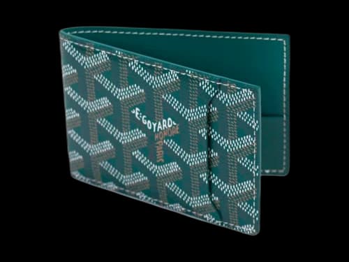 Goyard Slot Wallet Victoire Companion Goyardine Green