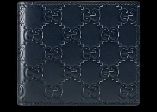 Gucci Bifold Wallet Signature Blue