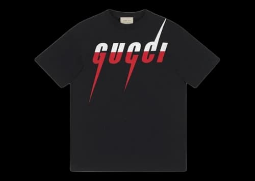 Gucci Blade Print T-shirt Black/Red/White