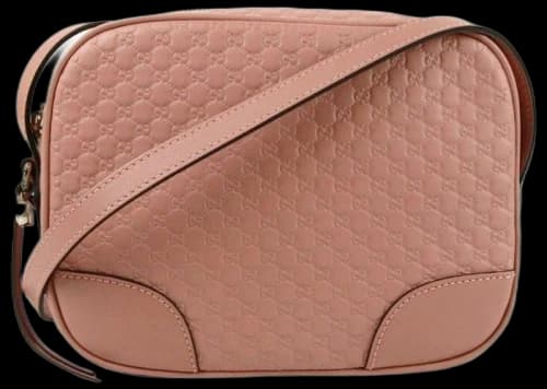Gucci Bree Crossbody Microguccissima Pink