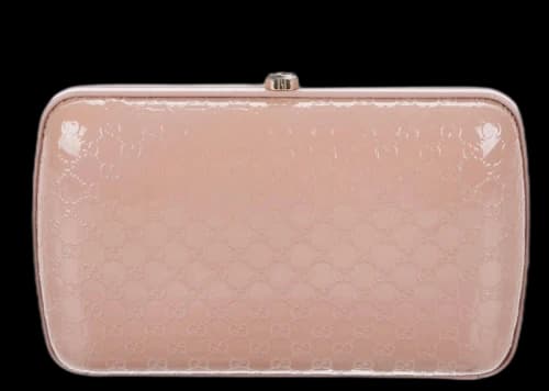 Gucci Broadway Box Clutch MicroGuccissima Pink