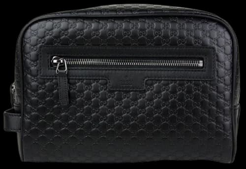 Gucci Cosmetic Case Clutch Monogram Guccissima Zip Top