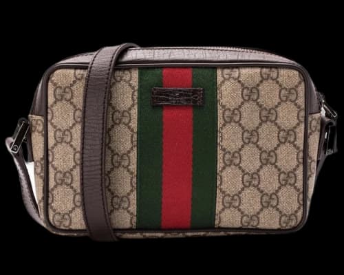 Gucci Crossbody GG Supreme Small Brown