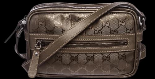 Gucci Crossbody Monogram GG Imprime Grey