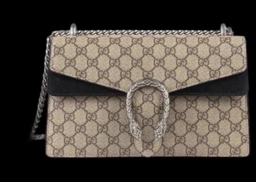 Gucci Dionysus Small GG Shoulder Bag Beige/Ebony