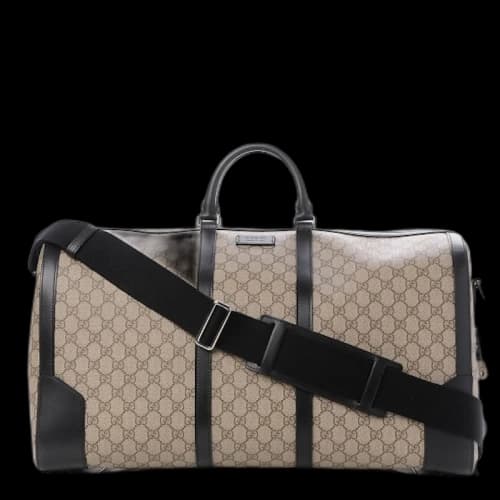 Gucci Duffle Monogram GG Supreme Large Nero Black