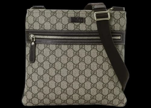 Gucci Messenger Crossbody GG Supreme Brown