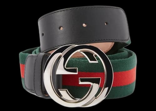 Gucci Interlocking G Pure Web Belt Green/Red/Black