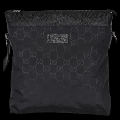 Gucci Messenger GG Nylon Black