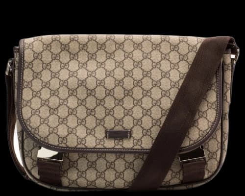Gucci Messenger Monogram GG Supreme Beige