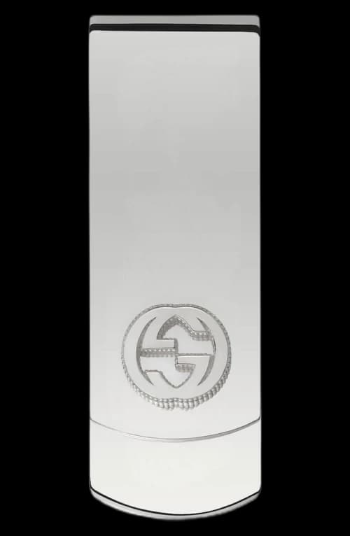 Gucci Money Clip GG Interlocking Logo Silver