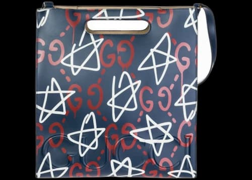 Gucci Tote GucciGhost Navy/Multicolor