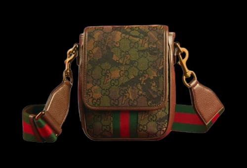 Gucci x Gucci Web Canvas GG-P Messenger Bag Camouflage (FW22)