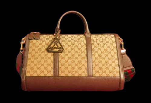 Gucci x Palace Triferg Canvas GG-P Duffle Bag Beige (FW22)