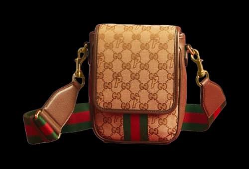 Gucci x Palace Web Canvas GG-P Messenger Bag Beige (FW22)