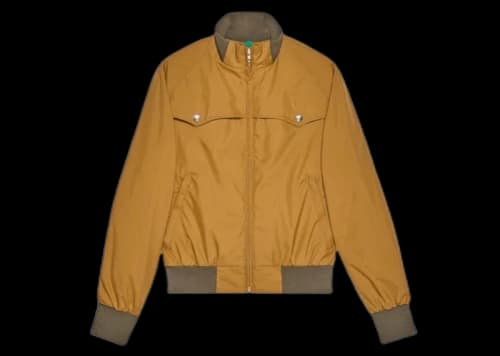 Gucci x The North Face Light Nylon Bomber Gold