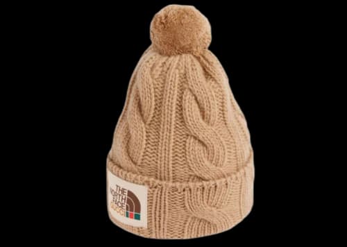 Gucci x The North Face Wool Hat Beige