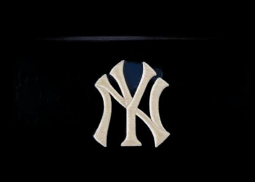 Gucci Zip Around Wallet NY Yankees Patch Royal Blue
