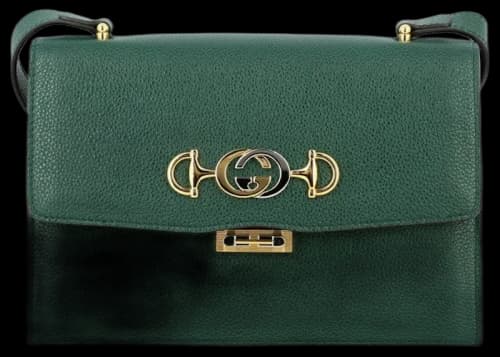 Gucci Zumi Shoulder Bag Jade